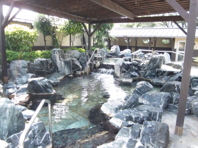 Natural hot spring Omura Yunohana