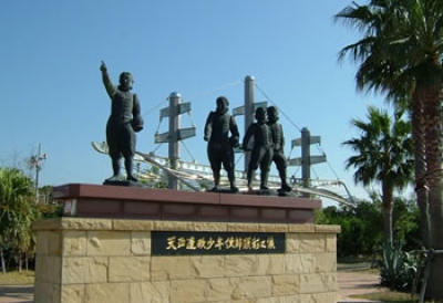 Statues of the Young Ambassadors of he Tensho Embassy to Europe